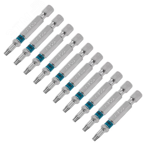 Набор бит TORX 15х50, сталь S2, 10 шт. - Matrix