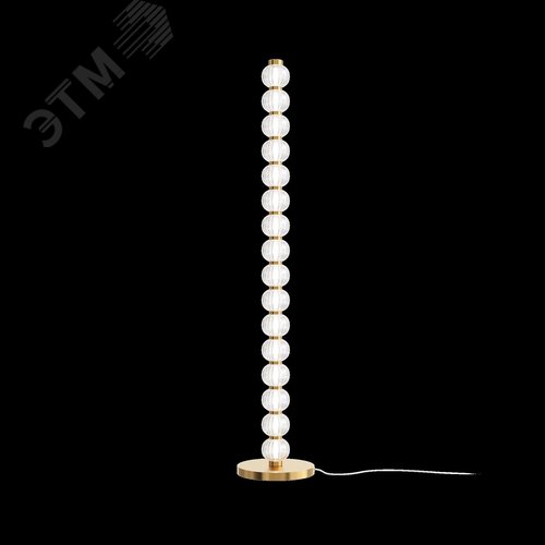 Светильник напольный (торшер) Amulet LED 33W Золото - фото 3