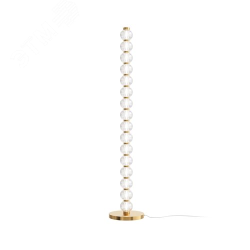 Светильник напольный (торшер) Amulet LED 33W Золото - Maytoni