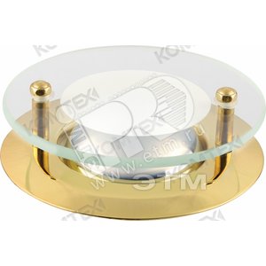 Светильник НВО-60w R50,E14,зол.с/c декор.Сomtech (AMBER 50204) - КОМТЕХ