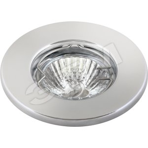 Светильник ИВО-35w 12в,GU4,хром Comtech (CARINA 35005) - КОМТЕХ
