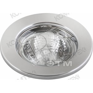 Светильник ИВО-50w 12в GU5.3 неповоротный хром (CARINA 51005 prom) - КОМТЕХ