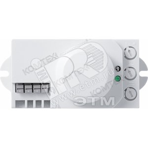 Датчик МВ встраиваемый 1200w 360 град. 10м IP20 белый (ДД-МВ 201) - КОМТЕХ