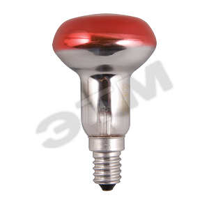 Лампа ЗК цвет.25вт R50 220в Е14 красн.Comtech (DR 50 25 E14 A30 red) - КОМТЕХ