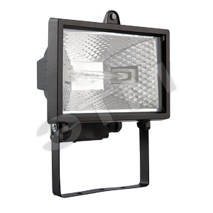 Прожектор ИО-1000w симметричный черный IP54 (FORNAX1890002) - КОМТЕХ