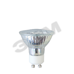 Лампа светодиодная LED 2вт 220в GU10 синий (LHE 51 2 GU10 PG Blue) - КОМТЕХ