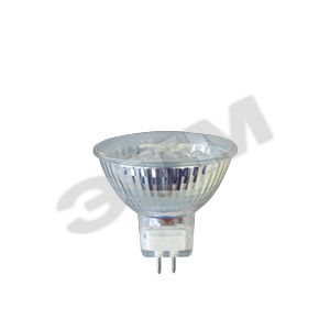 Лампа светодиодная LED 2вт 220в GU5.3 белая (LHE 51 2 GU5.3 PG White) - КОМТЕХ