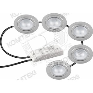 Светильник ИВО-3х20w 12в,G4,мебельн.хром Comtech (Vela KIT 30105) - КОМТЕХ
