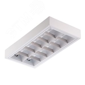 Светильник TL218 W EL EM, ЛЛ (T8), IP20, ЭПРА(A2), аварийный блок - TechnoLux