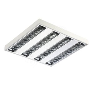 Офисно-административное освещение ЛПО TL424 S ЛЛ T5 G5 без ламп IP20 ЭПРА Зеркальный растр | 16821 | TechnoLux