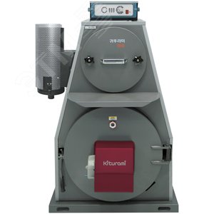 Котел твердотопливный KF-35 напольный 29 кВт двухконтурный с закрытой камерой сгорания - Kiturami