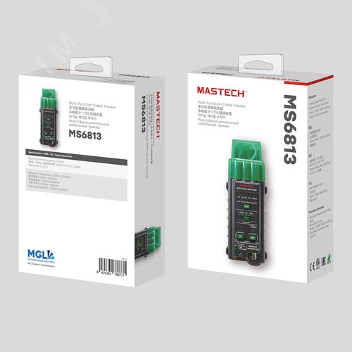 Тестер трассоискатель с генератором сигнала MS6813 MASTECH 10