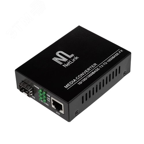 Медиаконвертер GE-SFP (10/100/1000 Mb) - NetLink