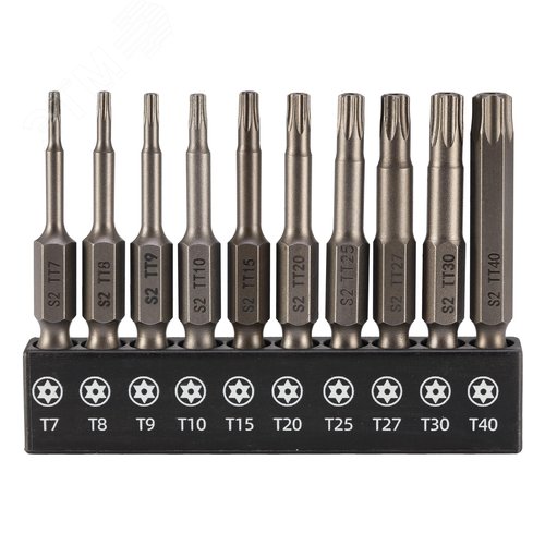 Набор бит TORX TR 50мм 10 - Ruko