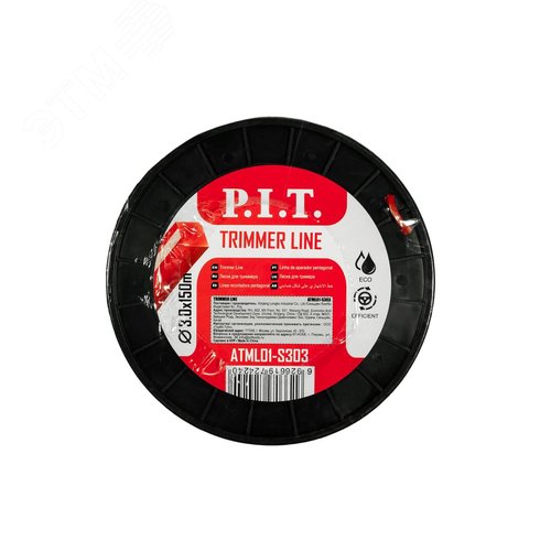 Леска для триммеров квадрат  3LB 3,0 мм, бухта 150м - фото 2