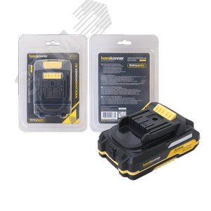 Аккумулятор 18В 1BatterySystem 2.0 Ач USB-разъем, блистер - фото 3