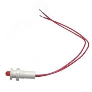 Лампа СКЛ17.1-К-1-220В красная (УТ005485)