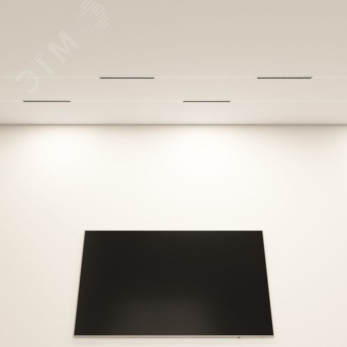 Светильник линейный SMART LENS 18 Вт DIM 3000 К-6000 К бел. с черн. DENKIRS DK8002-WB - фото 5