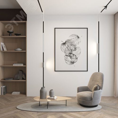 Светильник линейный SMART LINEAR 18 Вт DIM 3000 К-6000 К черный - фото 5