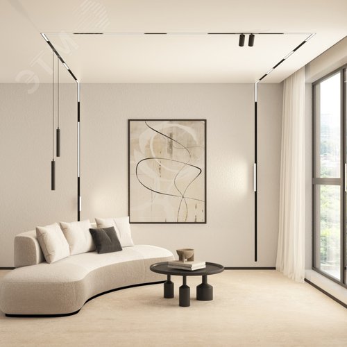 Светильник линейный SMART LINEAR 18 Вт DIM 3000 К-6000 К черный - фото 7