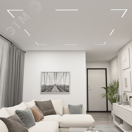 Светильник линейный SMART LINEAR 18 Вт DIM 3000 К-6000 К белый - фото 7