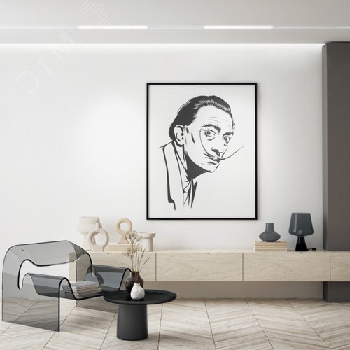 Светильник линейный SMART LINEAR 27 Вт DIM 3000 К-6000 К бел. DENKIRS DK8005-WH - фото 6