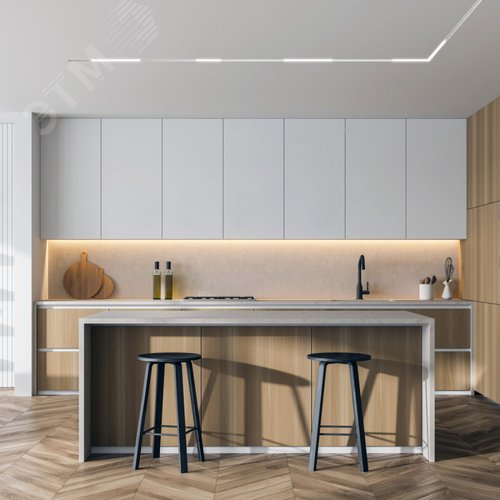 Светильник линейный SMART LINEAR 27 Вт DIM 3000 К-6000 К бел. DENKIRS DK8005-WH - фото 2