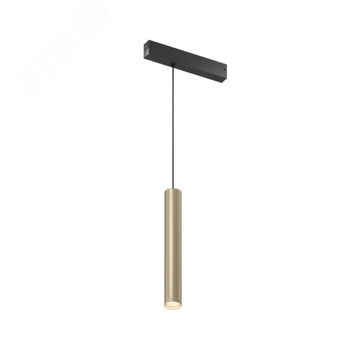 Светильник подвесной SMART HANG 9 Вт DIM 2700 К-6000 К матовый золотой с черн - фото 3