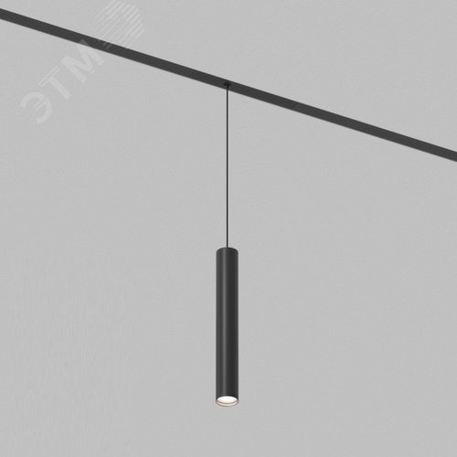 Светильник подвесной SMART HANG 9 Вт DIM 2700 К-6000 К черн - DENKIRS