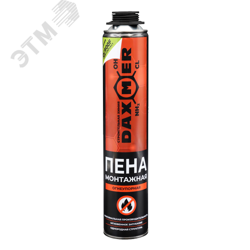 Пена монтажная Roof Complect огнеупорная (890гр) - Руфкомплект