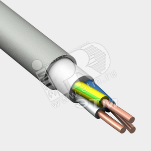 Кабель силовой NYMнг(A)-LS 3х35 (мк) многопроволочный - Севкабель
