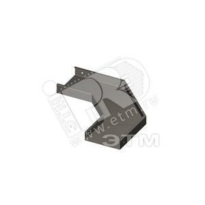 Ответвитель 90 гр. горизонтальный белый RAL9010 - ЕКА-групп