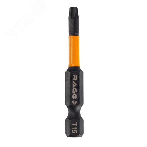 Набор бит торсионных TORX T15 S2 х 50 мм 2шт. - фото 2