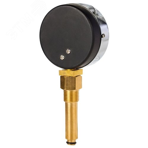 Термоманометр МПТ 0-150С 0-1.6 МПа кт.2.5 d.80 IP40 G1/2 РШ L64 - фото 4