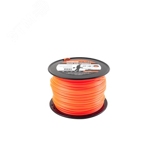 Леска для триммеров  3.0мм 3LB, круг, 167м - P.I.T.