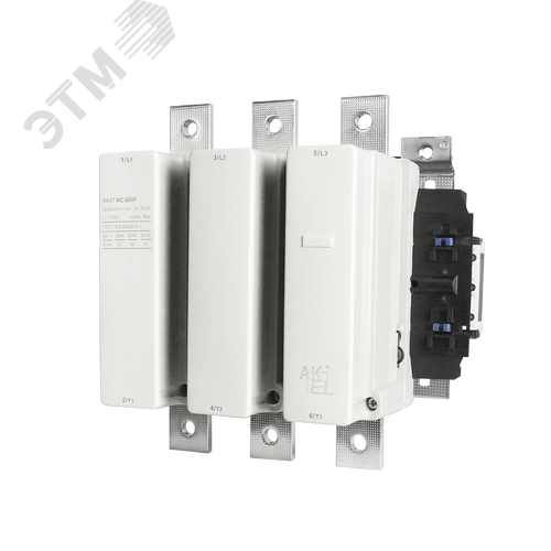 Контактор электромагнитный ВА47-МС-800F M7 3P/800A/220-230 AC/Винтовые клеммы - фото 2
