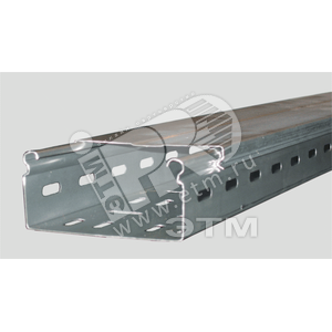 Лотки монтажные прямые перфорированные ЛМПП 100x50x2500 УХЛ2,5 (шт) (ЛМПП100*50*2500УХЛ2,5)