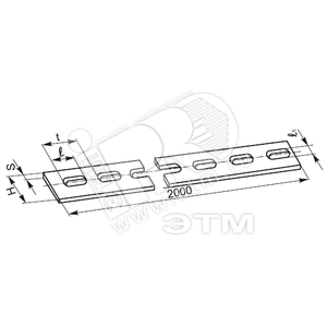 Перфополоса 16х0.8х2000гр К200