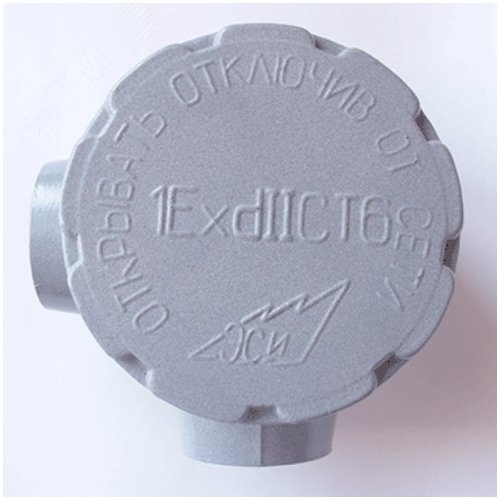 Коробка алюминиевая угловая 2 кабельных ввода 1ExdIIBT6 IP54 (КУА-50 ВЗР) 2