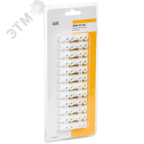 Зажим винтовой ЗВИ-30 6-16мм.кв 2шт не поддерж    ивает горение 2