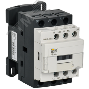 ARMAT Контактор КМИ-А-10612 LC1D 6А 230В/АС3 1НО/1НЗ  | AR-ACC-11-006-230-11 | IEK - IEK (ИЭК)