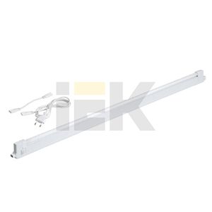 Светильник люминесцентный ЛПО-6w ЭПРА без стекла с лампой G5 выключатель шнур