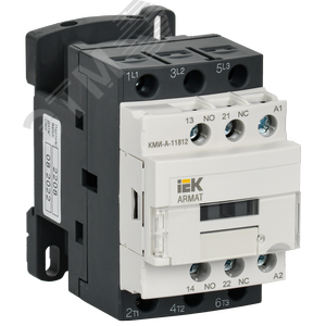 ARMAT Контактор КМИ-А-11812 LC1D 18А 230В/АС3 1НО/1НЗ  | AR-ACC-11-018-230-11 | IEK - IEK (ИЭК)