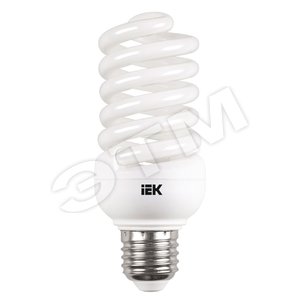 Лампа энергосберегающая КЛЛ 25/840 Е27 D50х125 спираль - IEK (ИЭК)