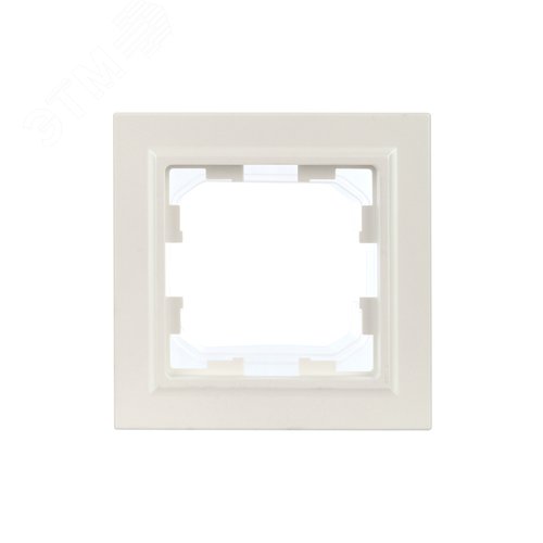 BRITE Рамка 1 пост IP44 РУ-1-БрЖ-44 жемчуг - фото 2