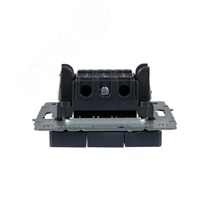 BRITE Выключатель трехклавишный 10А ВС10-3-0-БрМ маренго - фото 4