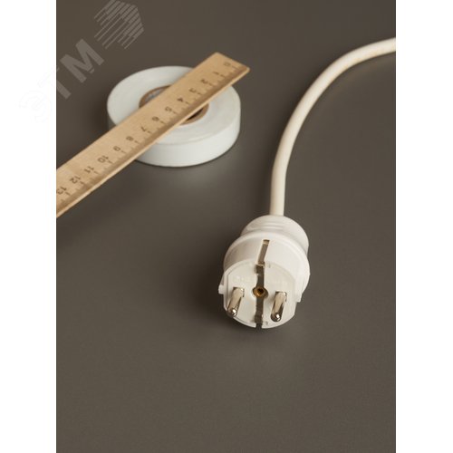 Евровилка прямая белая 16 А 6