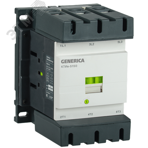 Контактор КТИе-5150 150А 230В/АС3 GENERICA - IEK (ИЭК)