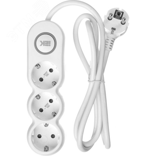 Удлинитель У03В 3 места 2P+PE/1,5м 3х1,5мм2 16А/250В UNO 4