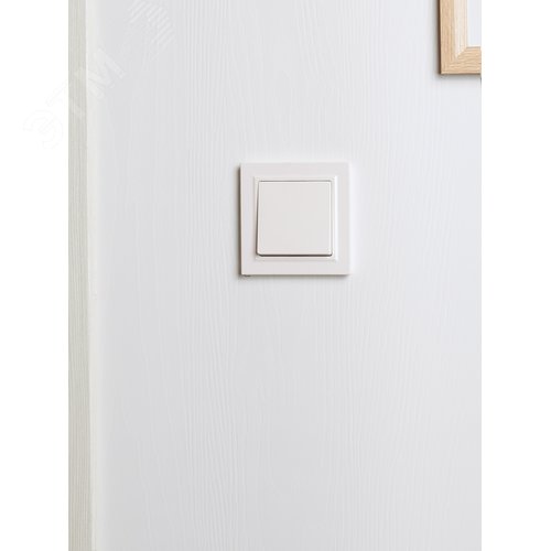 BRITE Рамка 1 пост IP44 РУ-1-БрЖ-44 жемчуг - фото 6